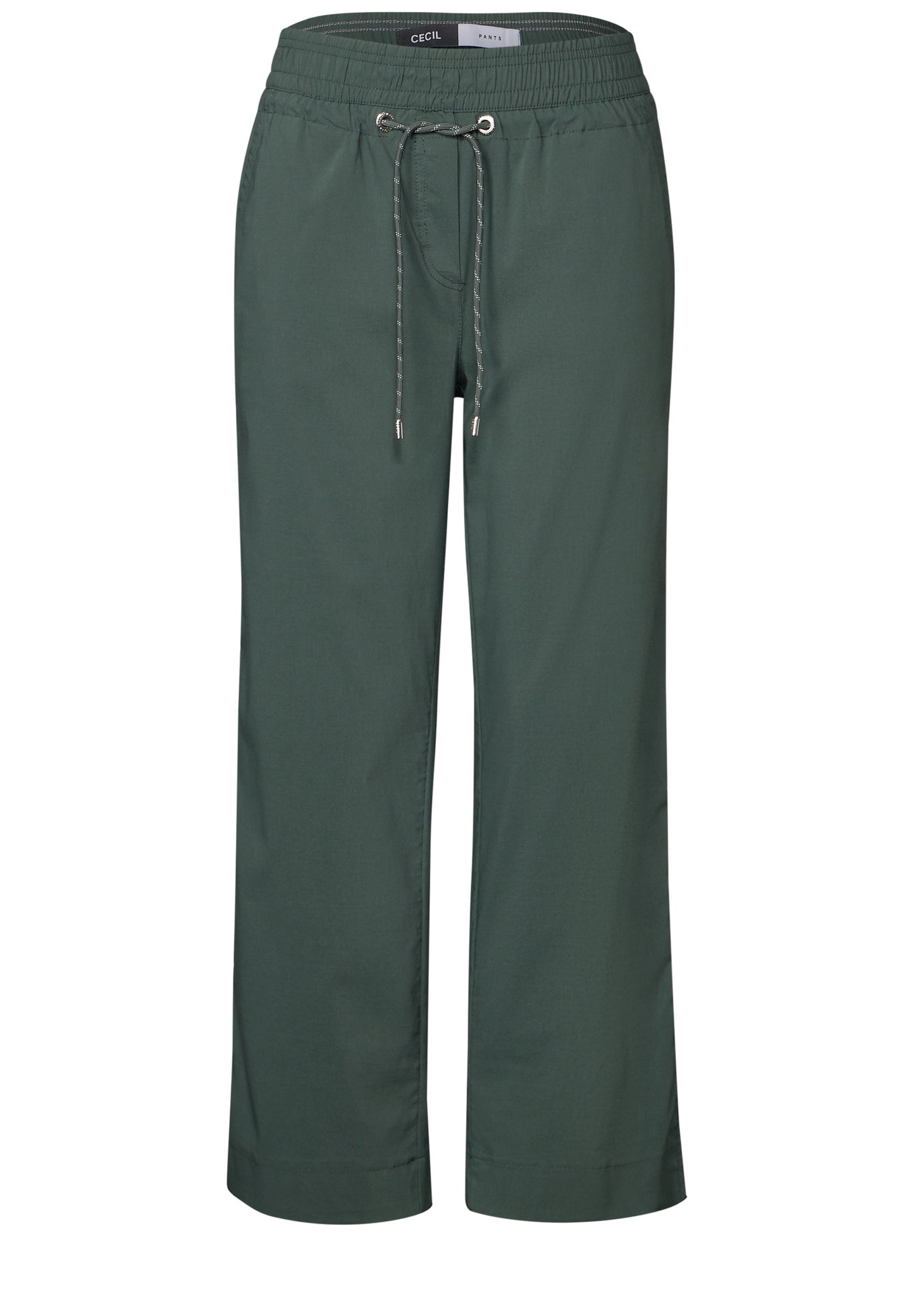 CECIL 7/8 Wide Leg Hose - Farbe: dark balmy khaki