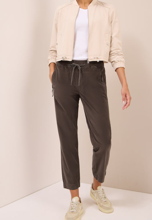 CECIL Cordhose im Casual Fit - Farbe: misty taupe