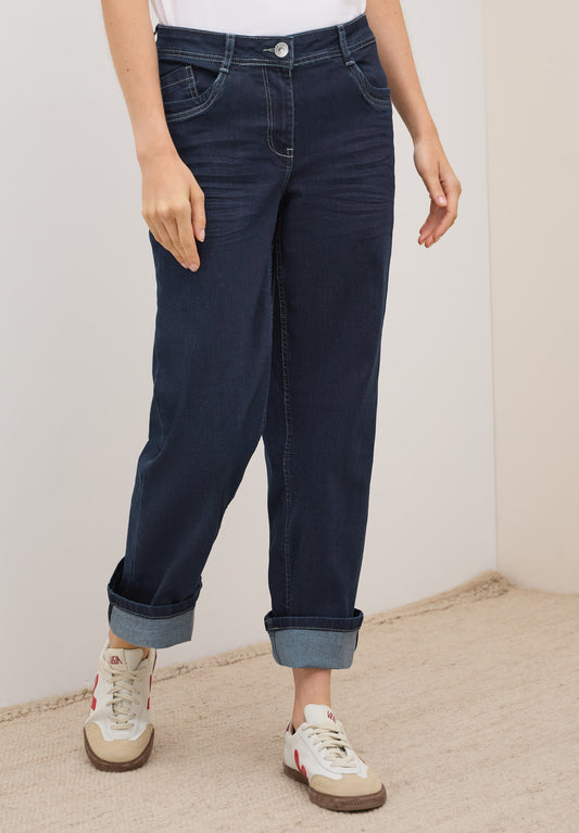 CECIL Rinsed Straight Leg Jeans - Farbe: rinsed wash