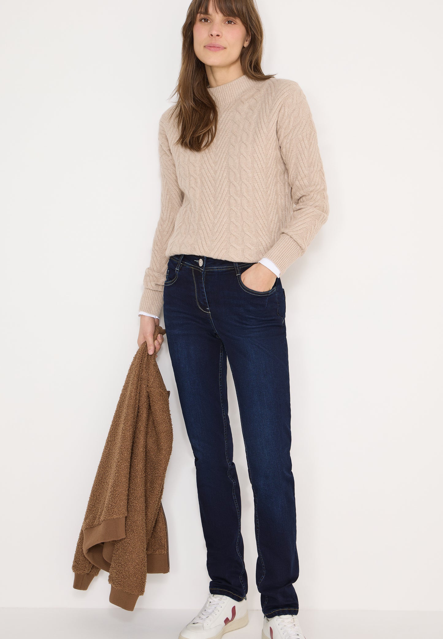 CECIL - Jeans "Scarlett" - Farbe: Dark blue wash