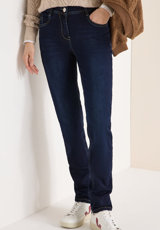 CECIL - Jeans "Scarlett" - Farbe: Dark blue wash