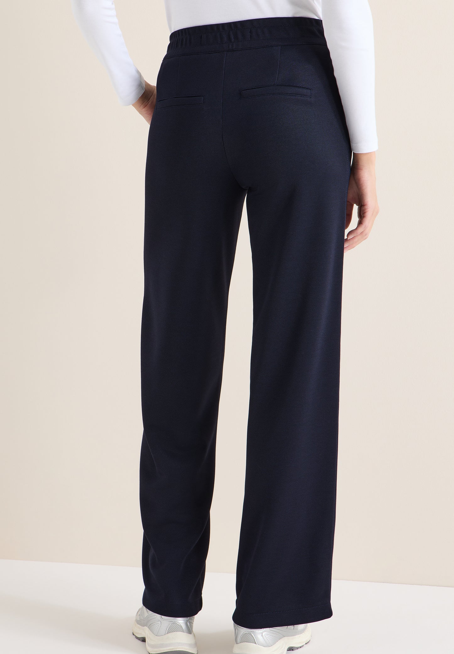 CECIL Damen Wide Leg Hose im "Style Neele" - dunkelblau