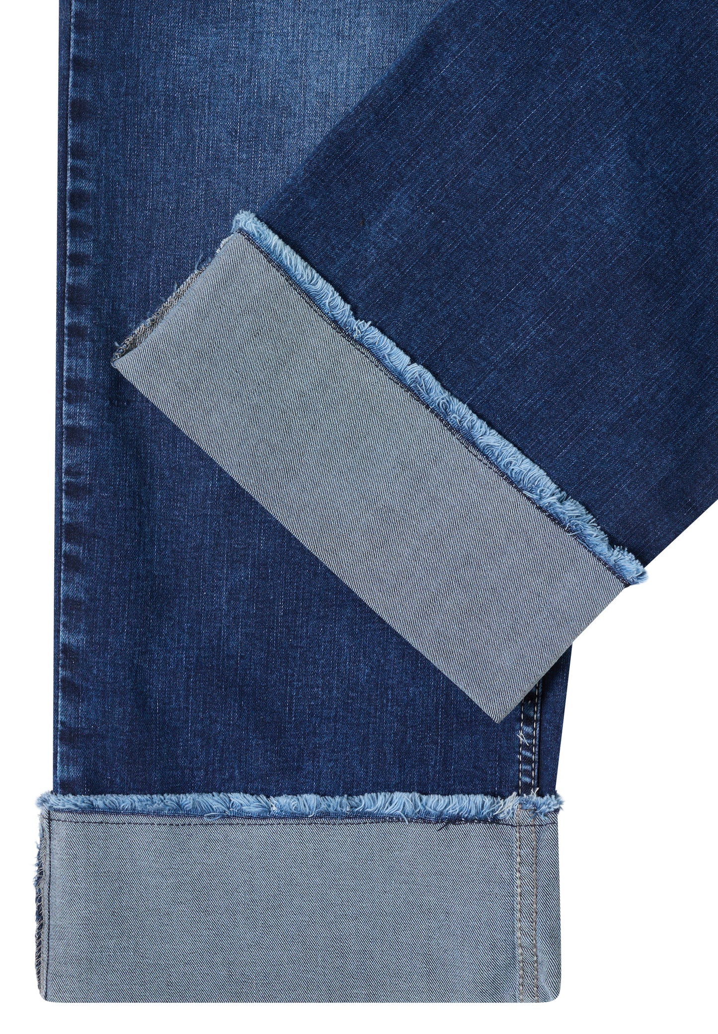 CECIL - Wide Leg Washed-Look Jeans - Farbe: mid blue used wash