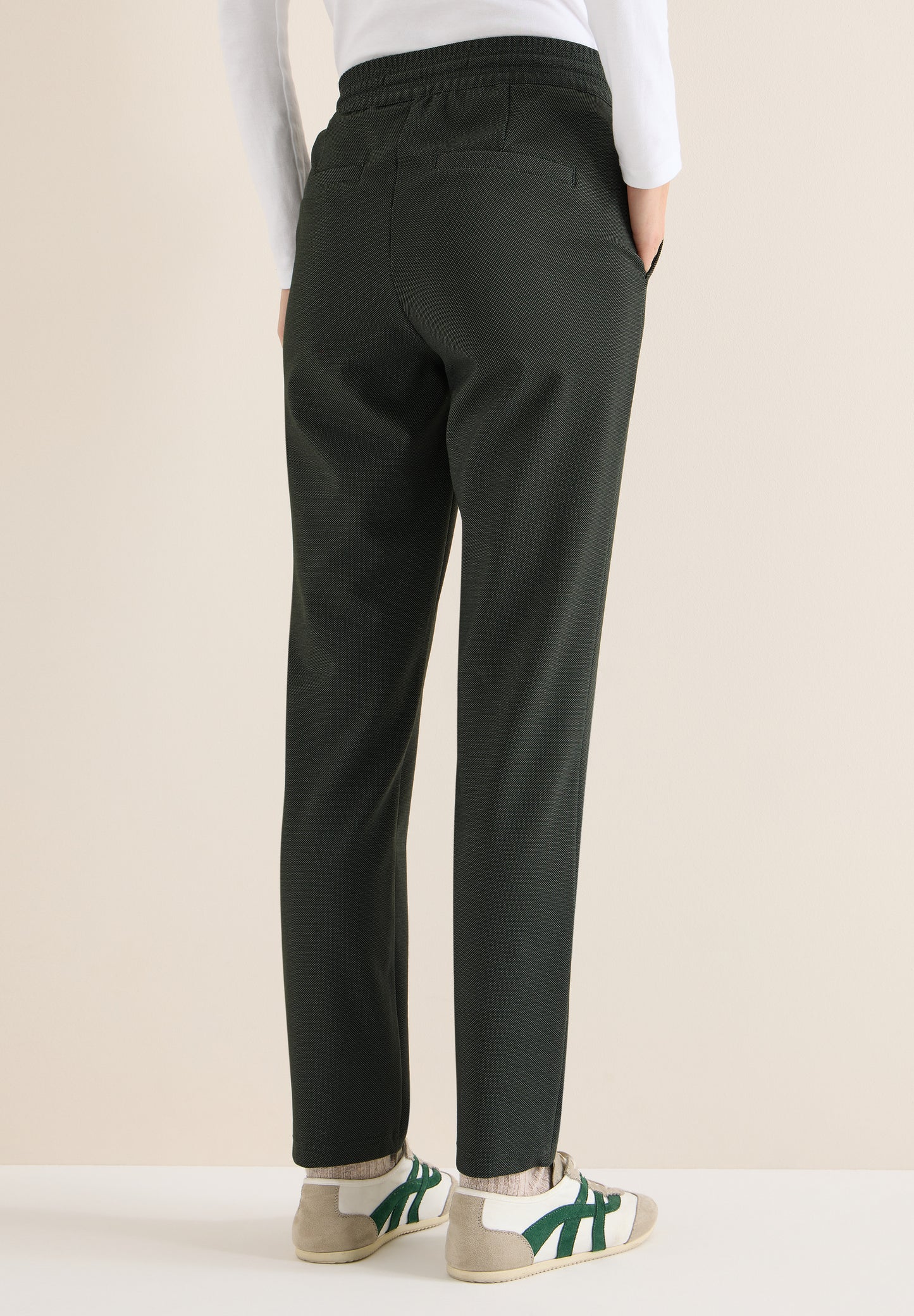 CECIL - Two-Tone Hose - Farbe: raw khaki