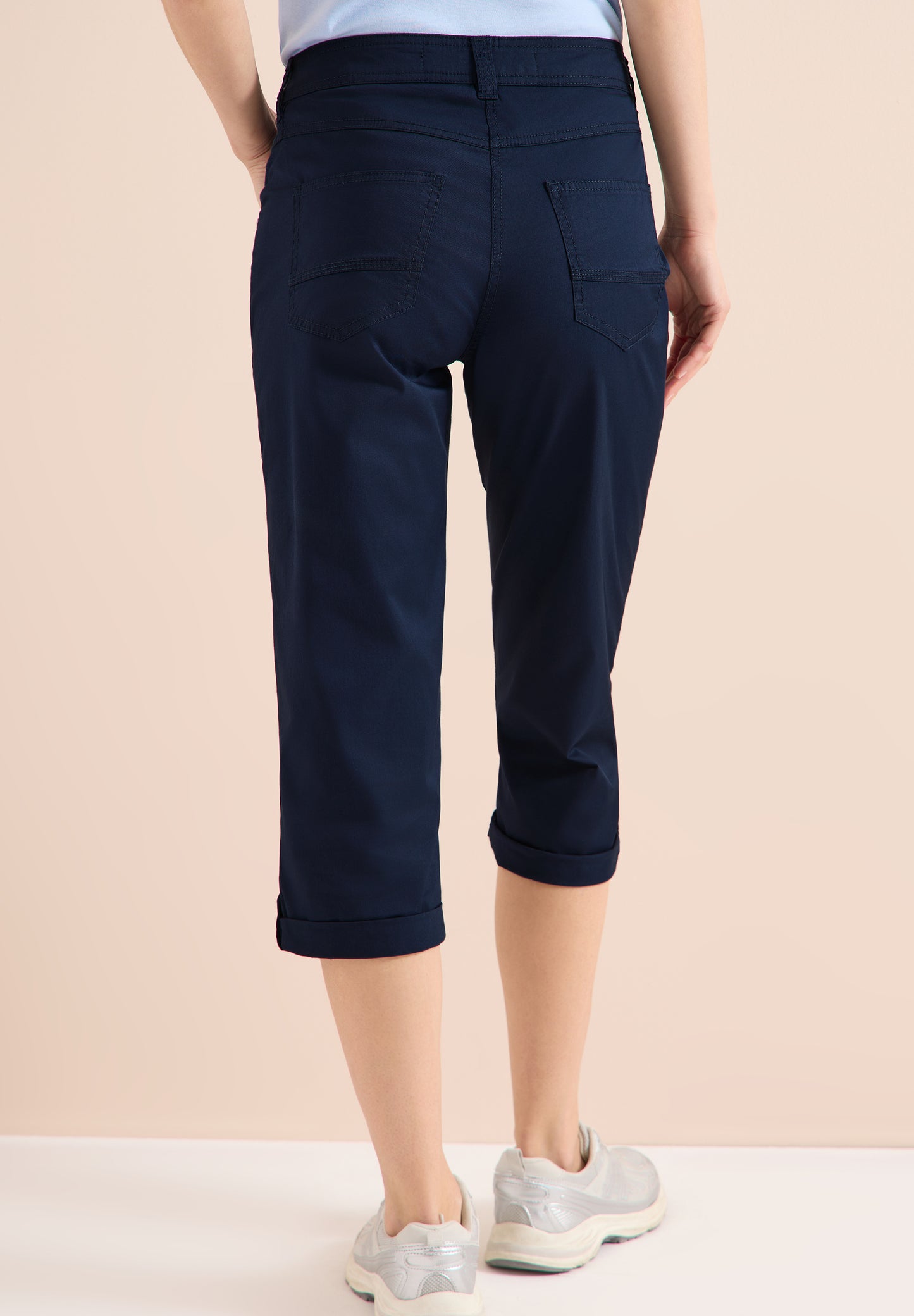 CECIL - Damen Hose mit Turn Up im Style New York- Farbe: Blau