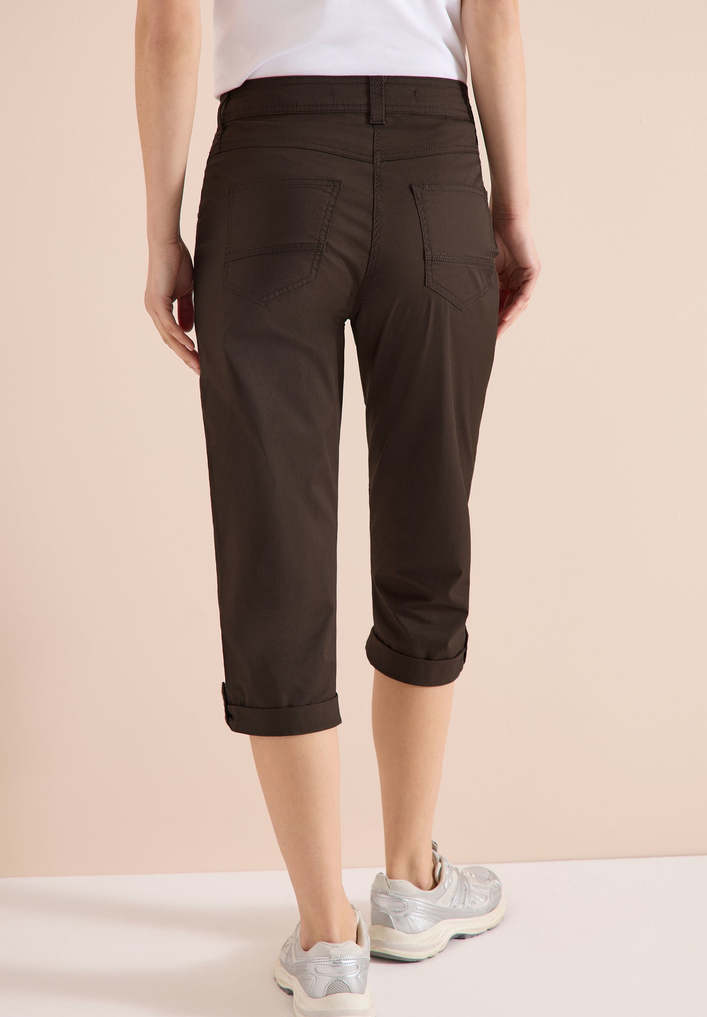 CECIL - Hose im Style New York mit Turn Up - Farbe: Braun