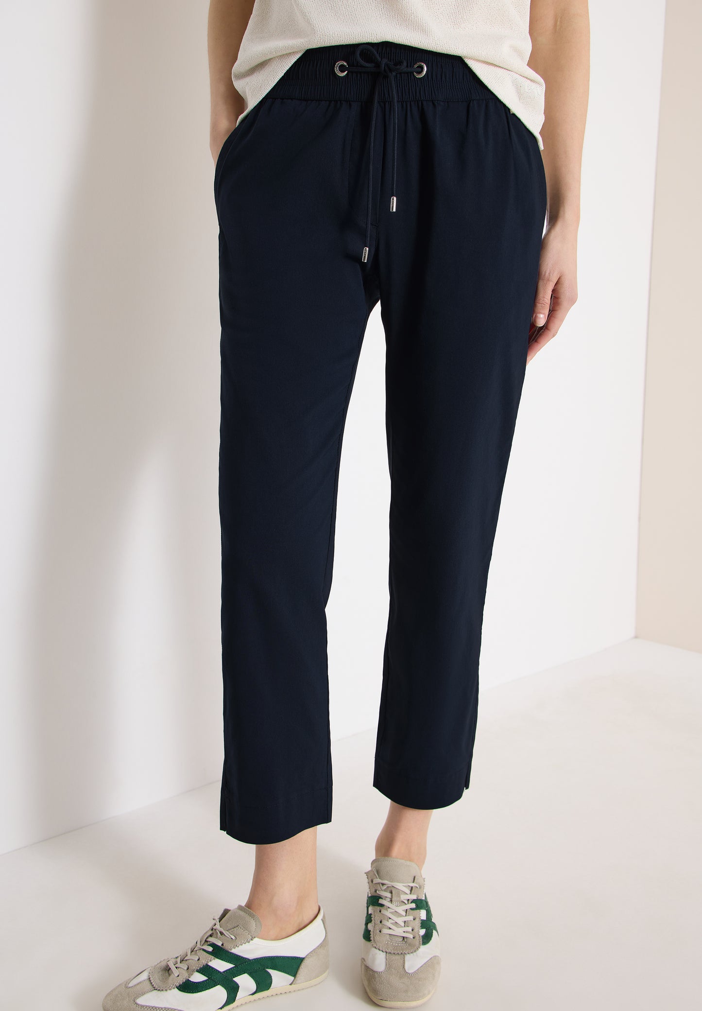 CECIL - Hose im Style TRACEY in Casual Fit - Farbe: Blau