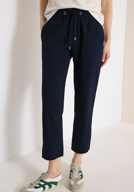 CECIL - Hose im Style TRACEY in Casual Fit - Farbe: Blau