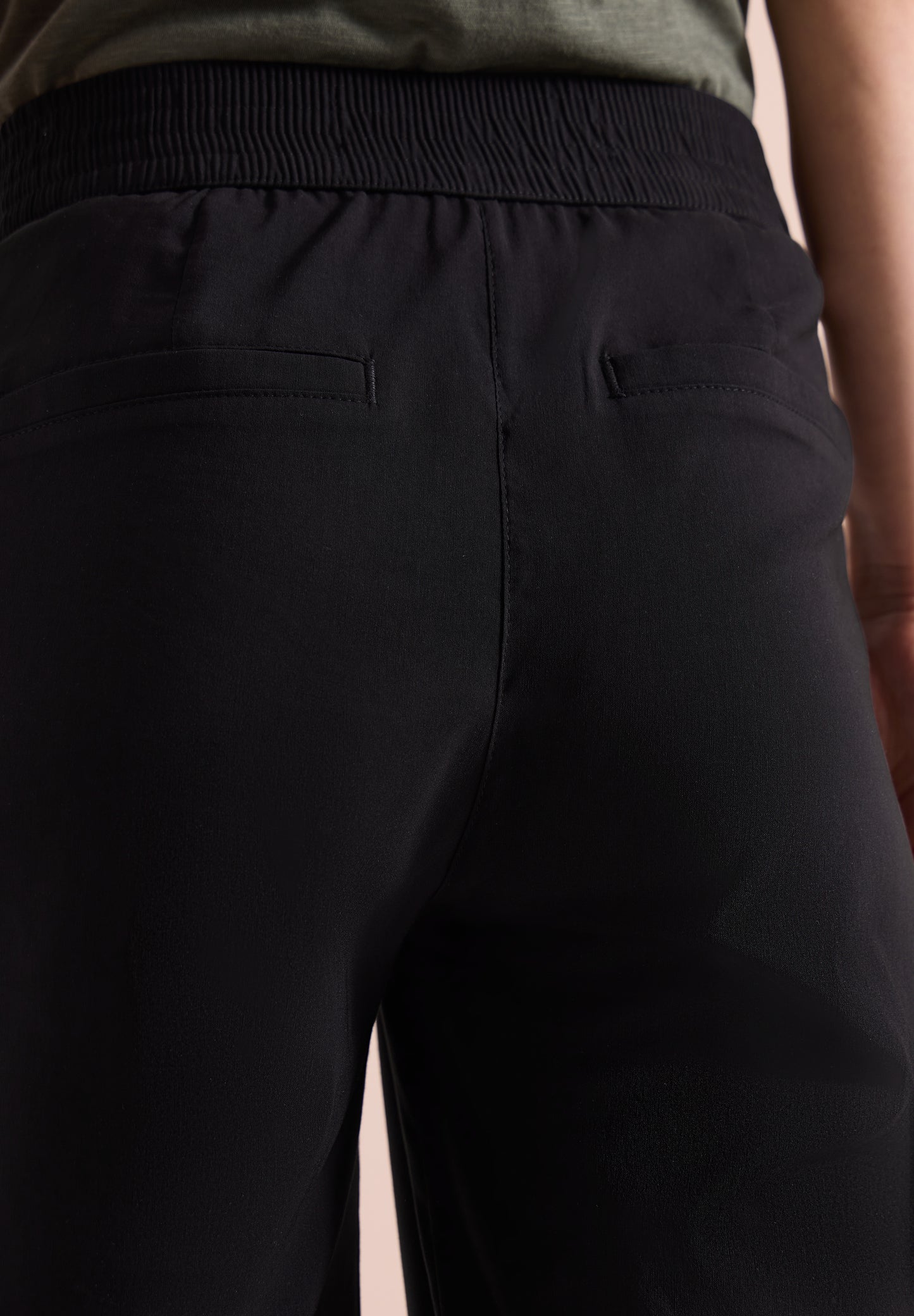 CECIL - High Waist Wide Leg Hose im Loose Fit - Farbe: Black