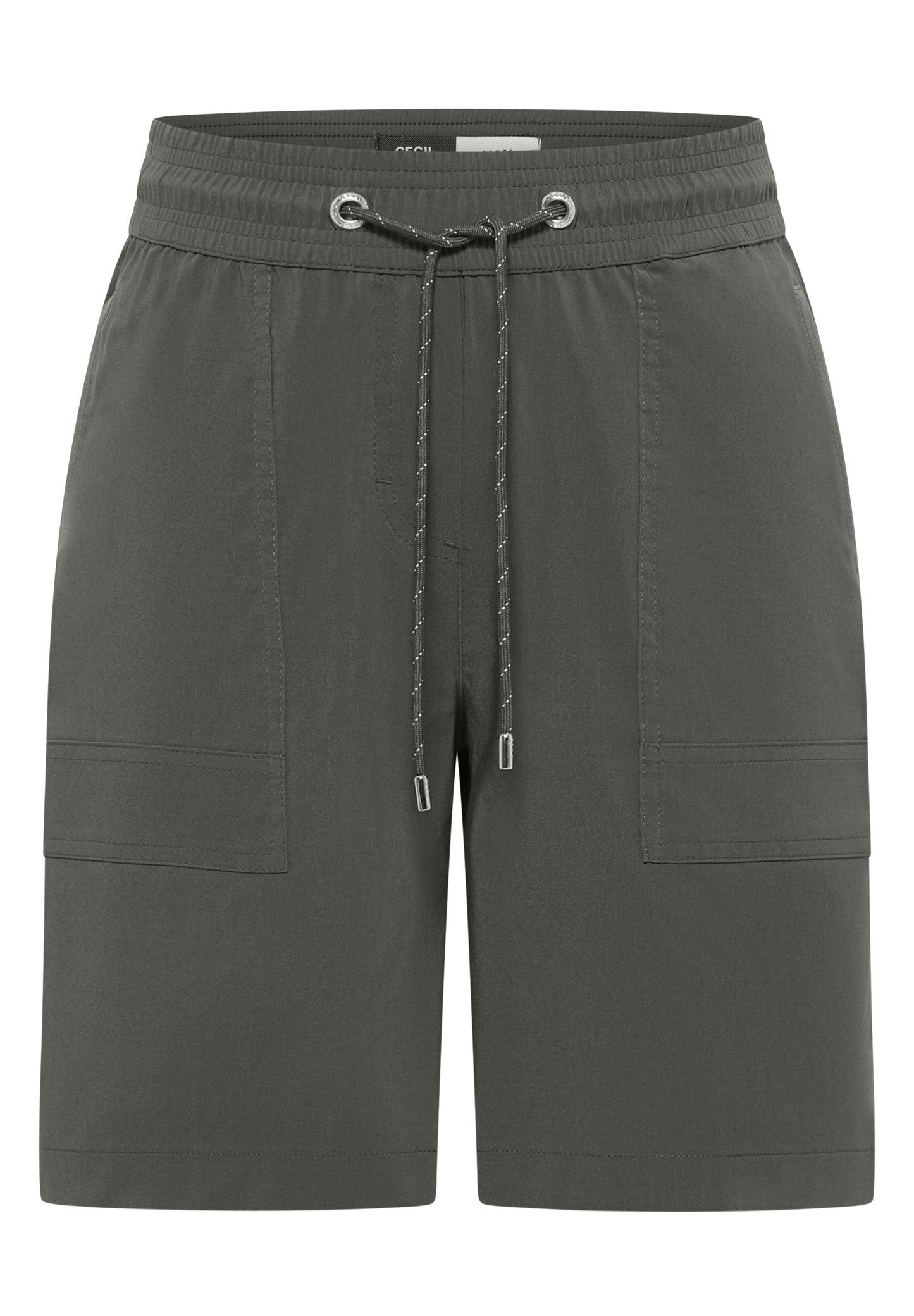 CECIL - Straight Leg Shorts im Loose Fit - Farbe: clear khaki
