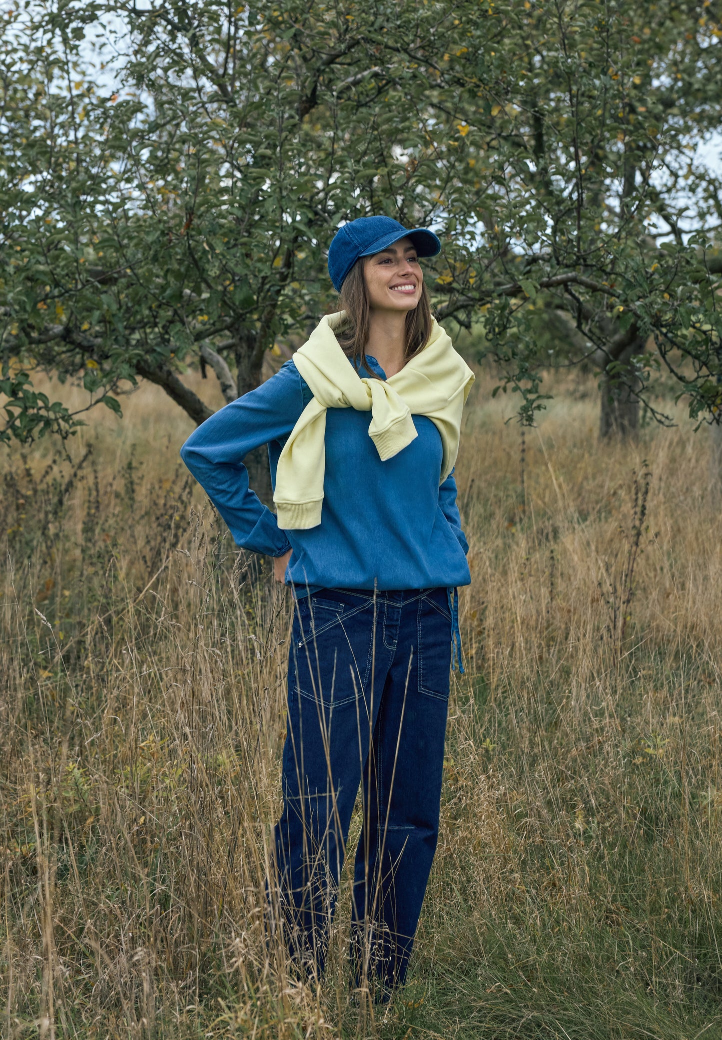 CECIL - Barrel Leg Jeans - Farbe: rinsed wash