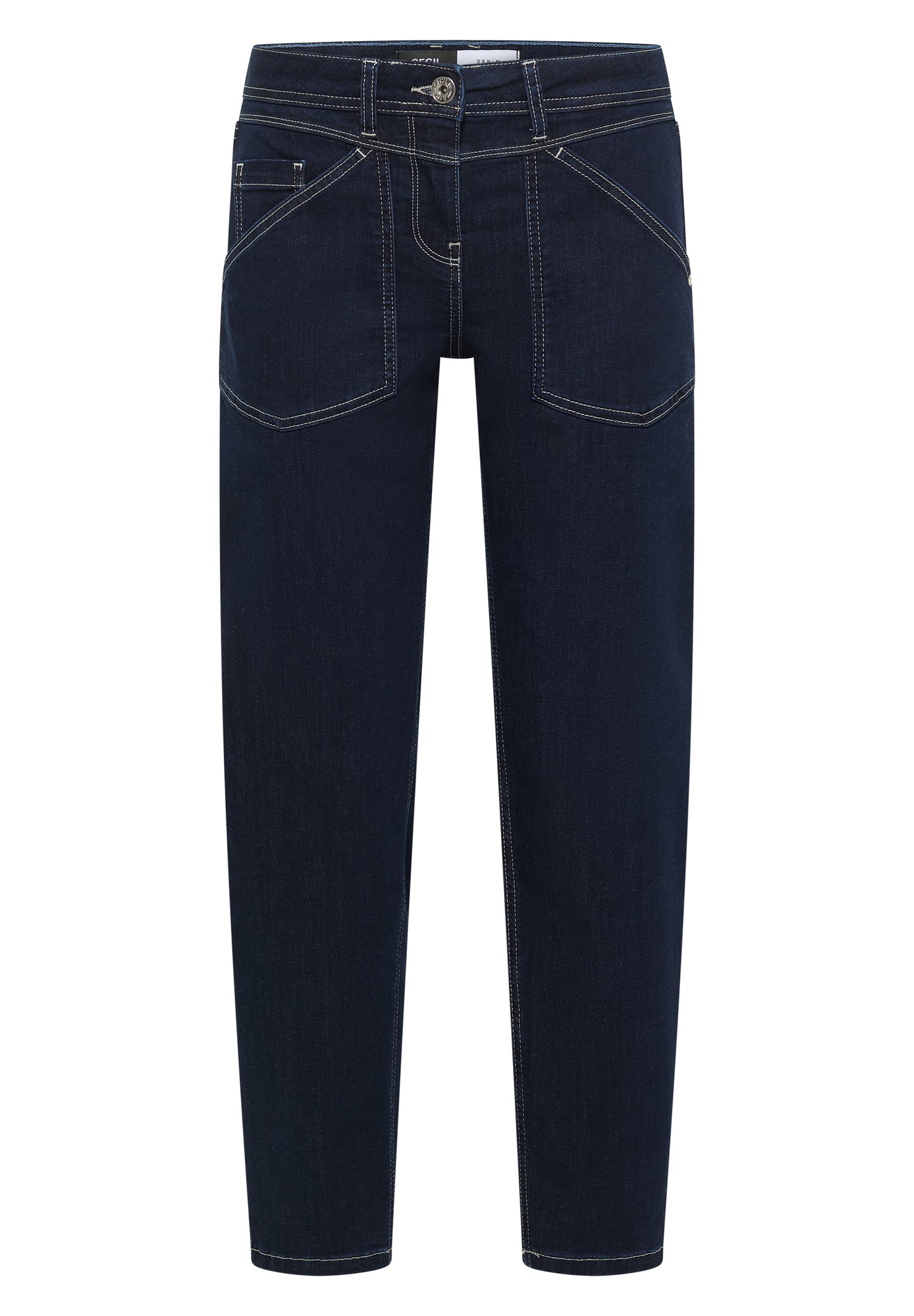 CECIL - Barrel Leg Jeans - Farbe: rinsed wash