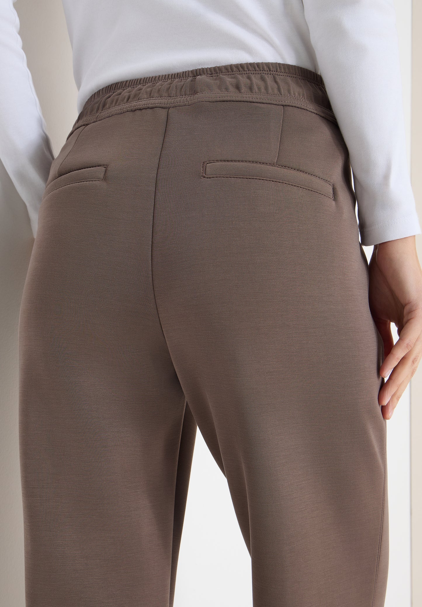 CECIL - Slim Leg Hose - Farbe: urban taupe