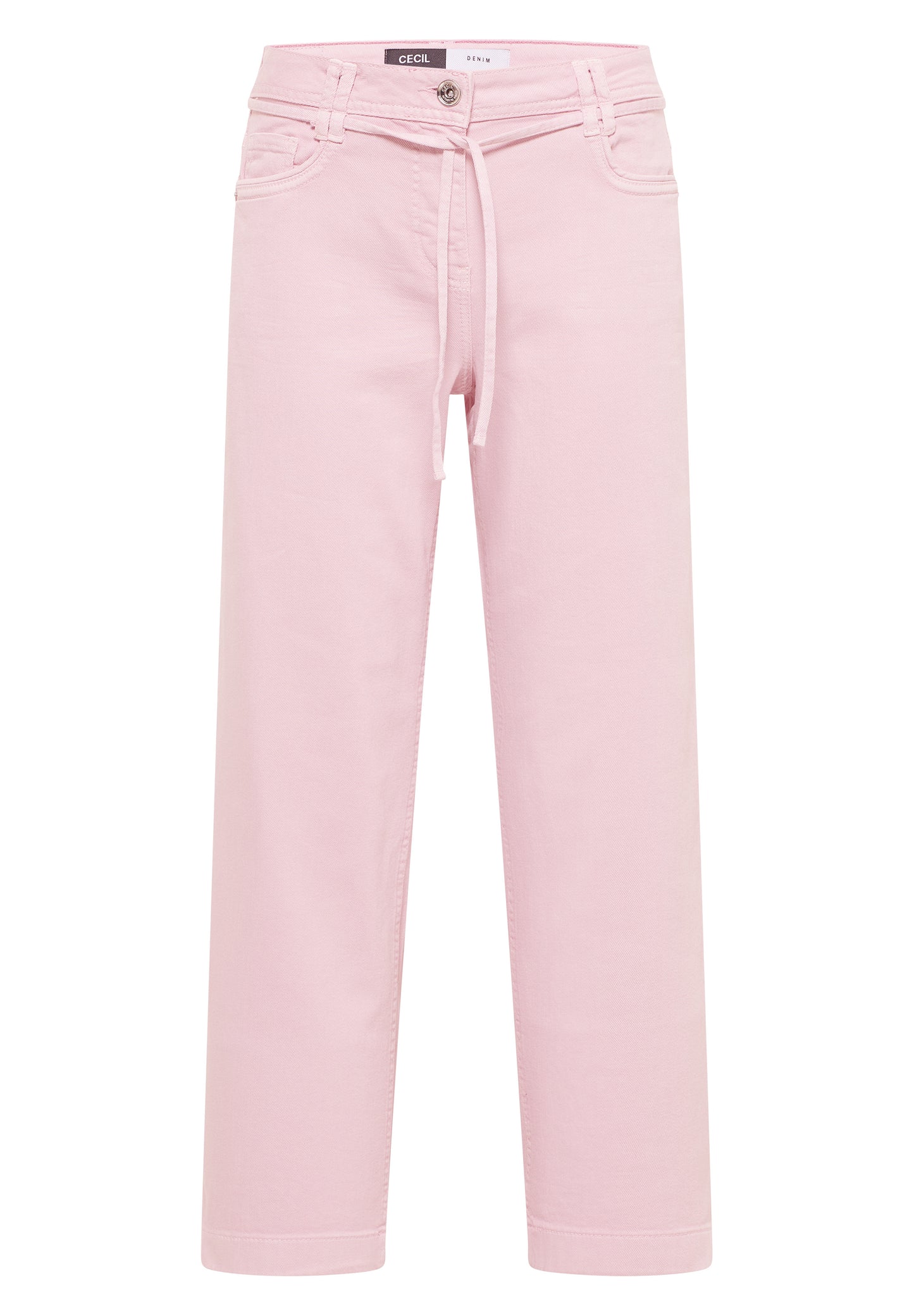 CECIL - High Waist Wide Leg Jeans im Loose Fit - Farbe: light blush rose