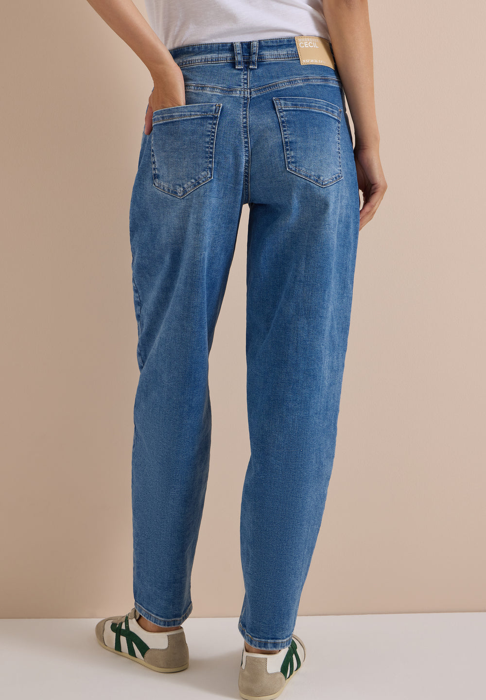 CECIL Barrel Leg Jeans B380925-10349 kombiniert