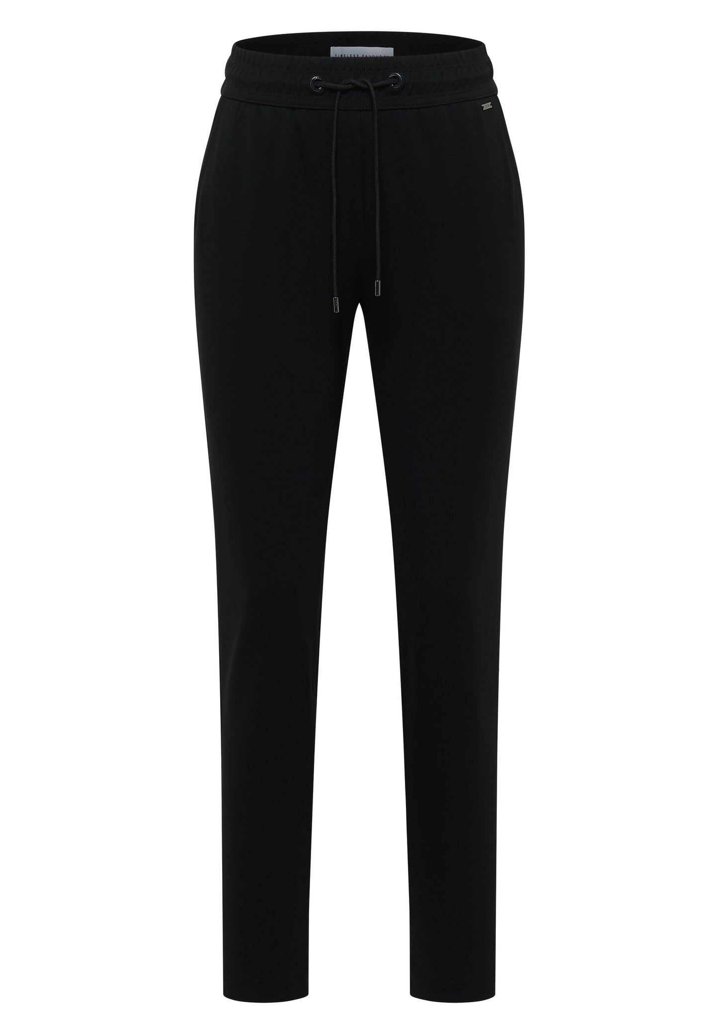 CECIL - Mid Waist Slim Leg Hose im Casual Fit - Farbe: Black