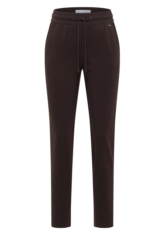 CECIL - Mid Waist Slim Leg Hose im Casual Fit - Farbe: truffle brown