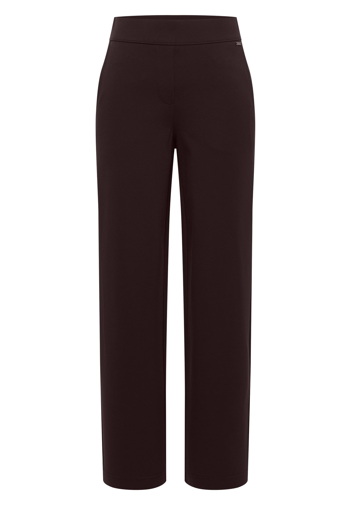 CECIL - High Waist Straight Leg Hose im Loose Fit - Farbe: truffle brown