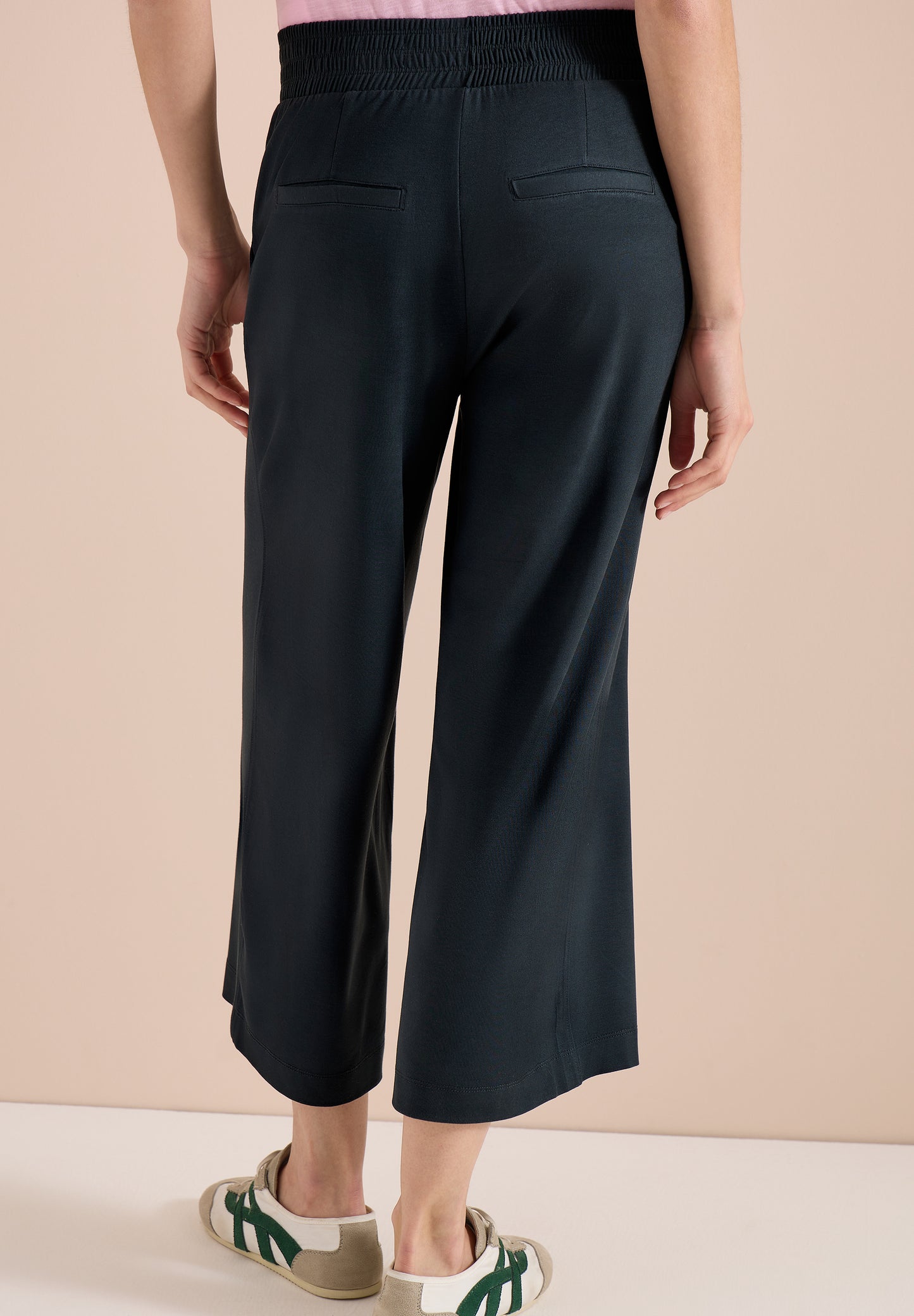 CECIL - High Waist Wide Leg Hose im Loose Fit - Farbe: palm breeze green
