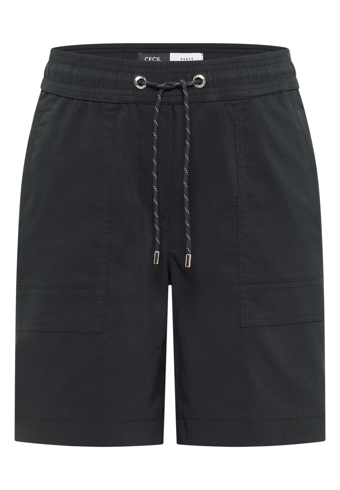 CECIL - Mid Waist Straight Leg Shorts im Loose Fit - Farbe: palm breeze green