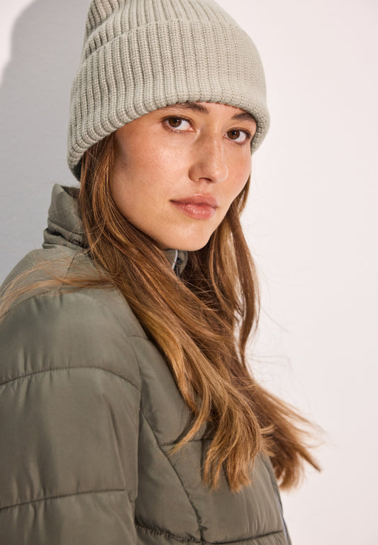 CECIL Strick-Beanie - Farbe: alabaster beige melange