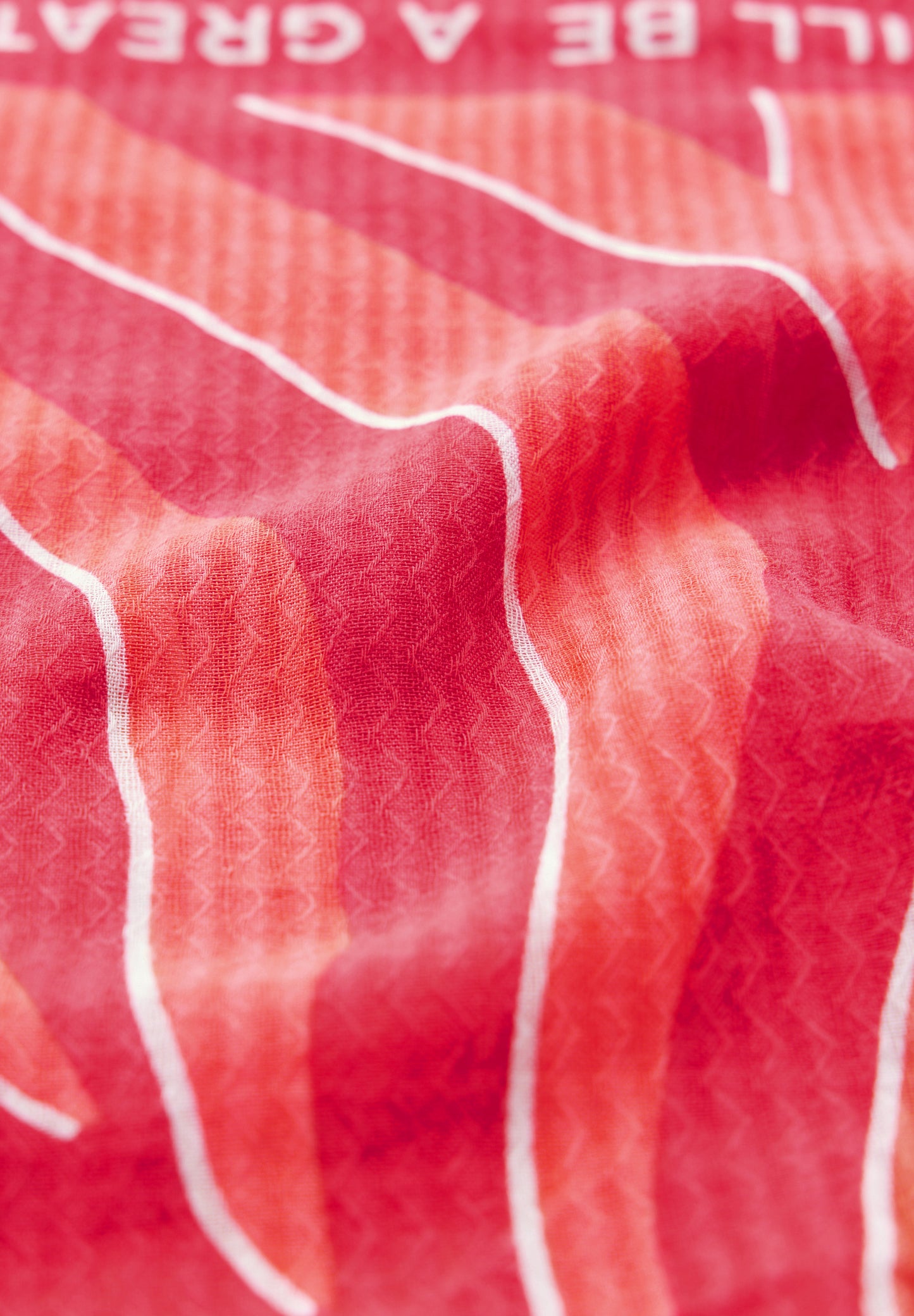 CECIL bedrucktes Bandana Tuch - Farbe: rot