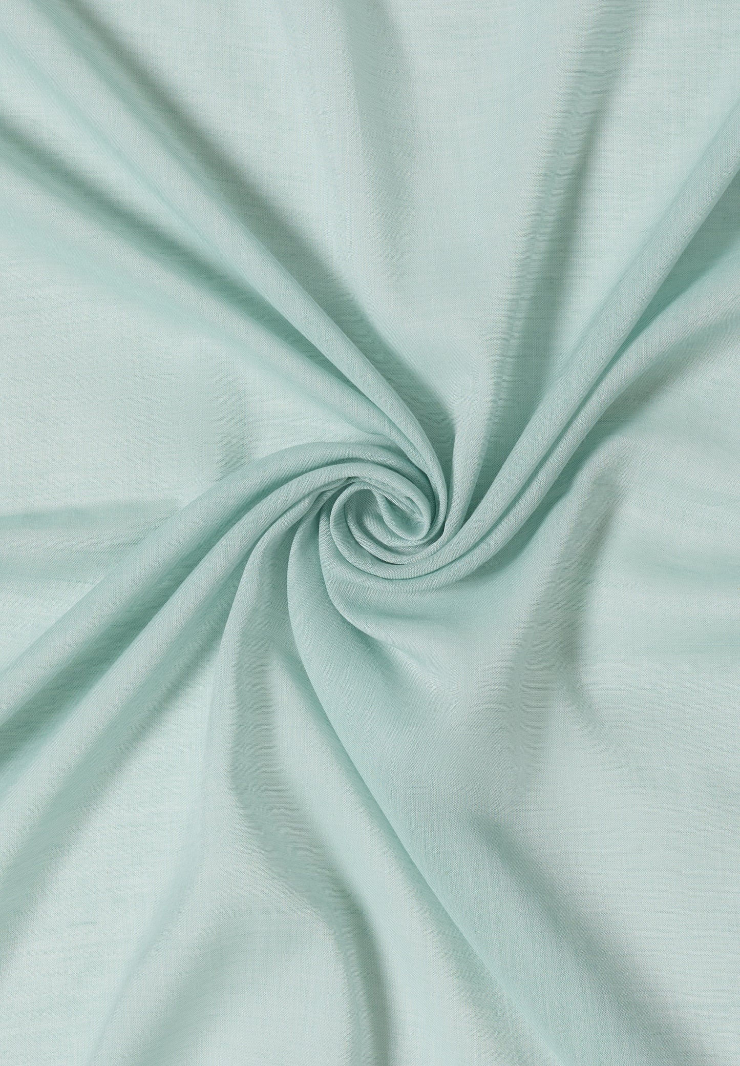 CECIL - Schal in Unifarbe mit feinen Fransen - Farbe: mint sea green