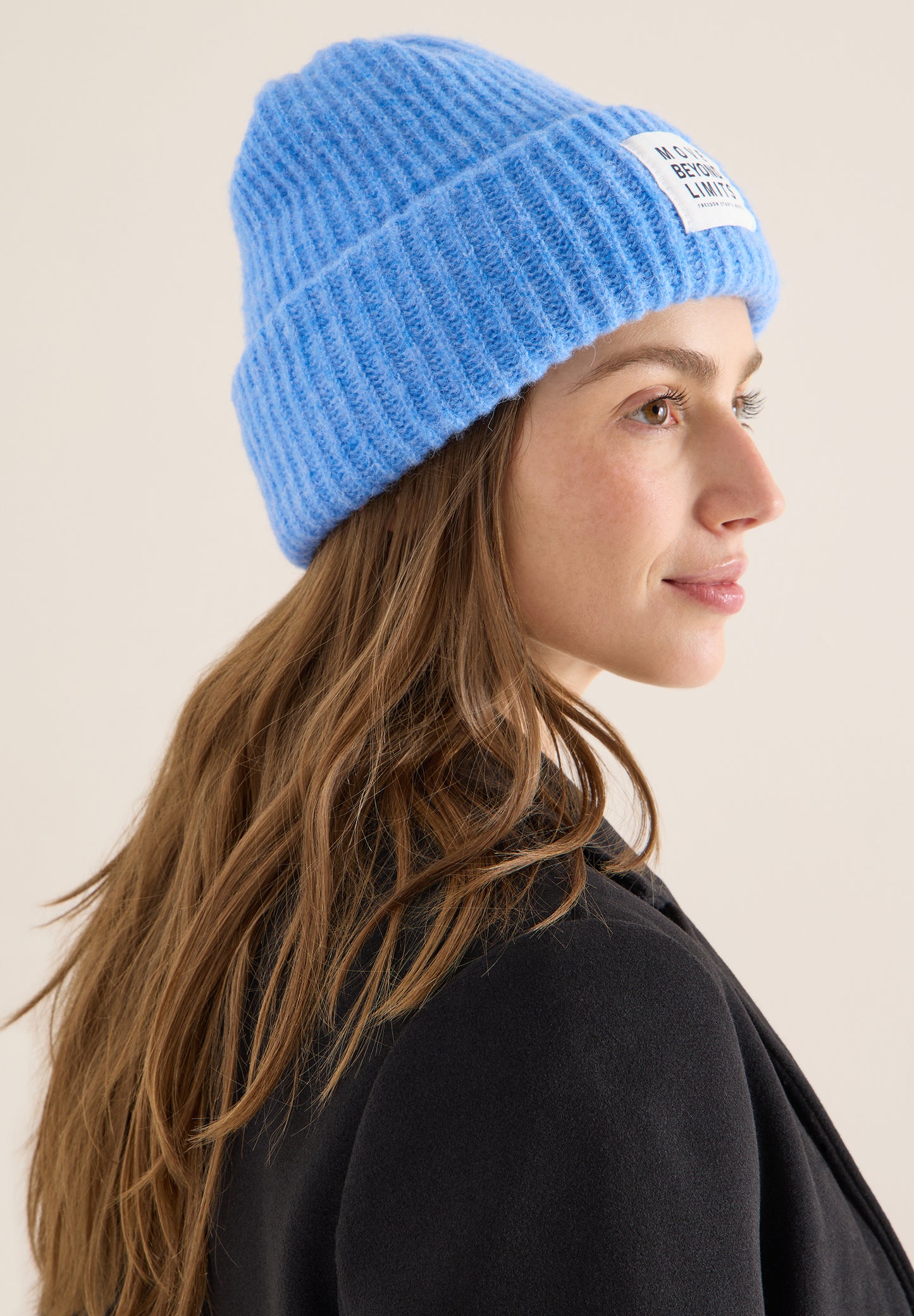 CECIL - Strickmütze - Farbe: fountain blue melange