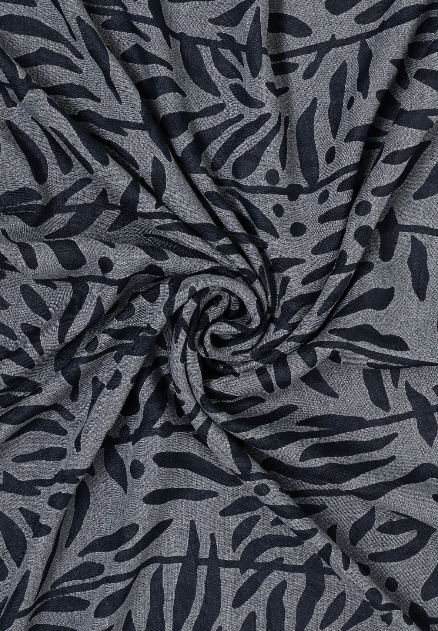 CECIL - Ausbrenner Loop Schal - Farbe: universal blue