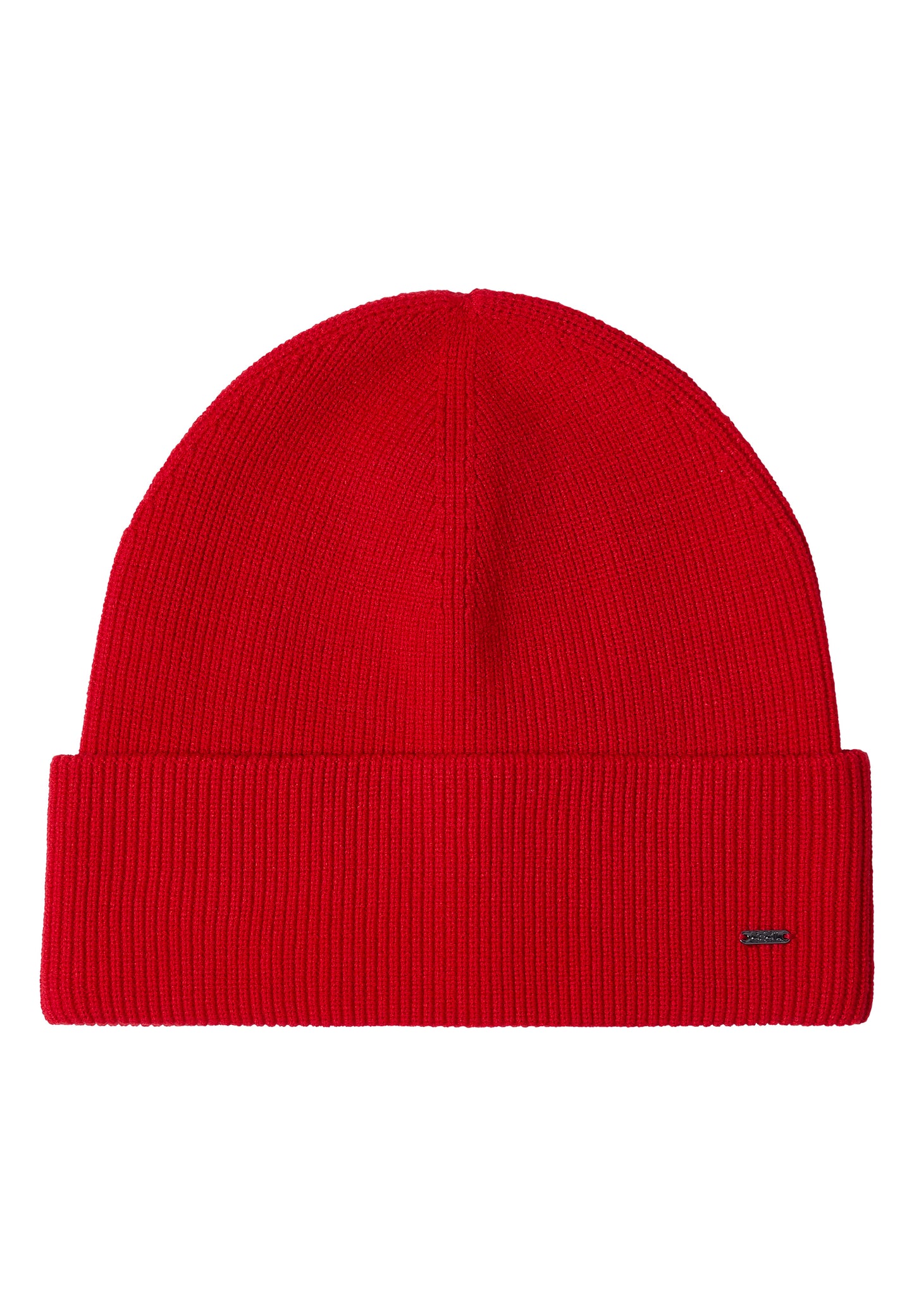 CECIL - Beanie in Unifarbe - Farbe: flame red