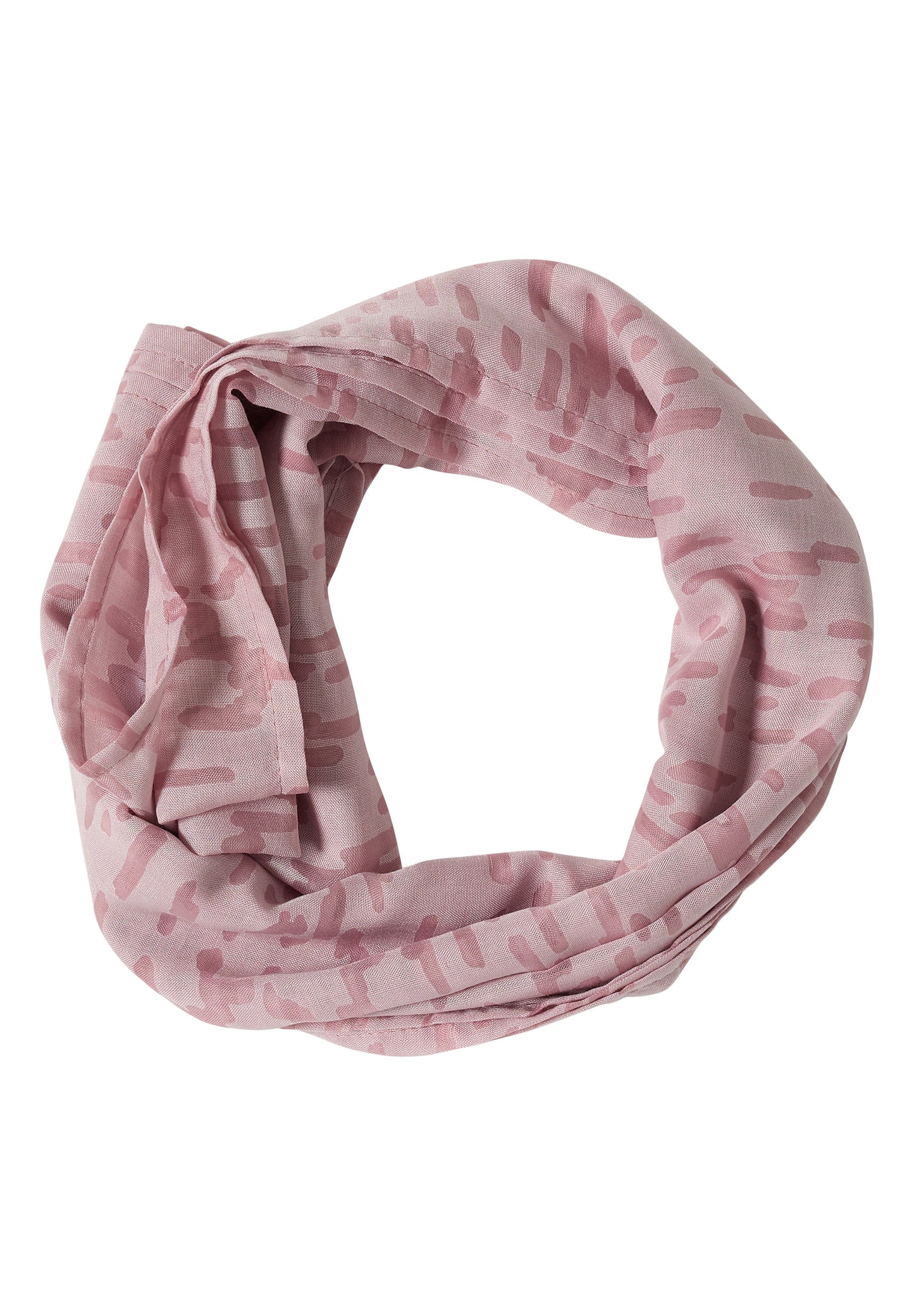 CECIL - Loop-Schal im Ausbrenner-Look - Farbe: velvet rose