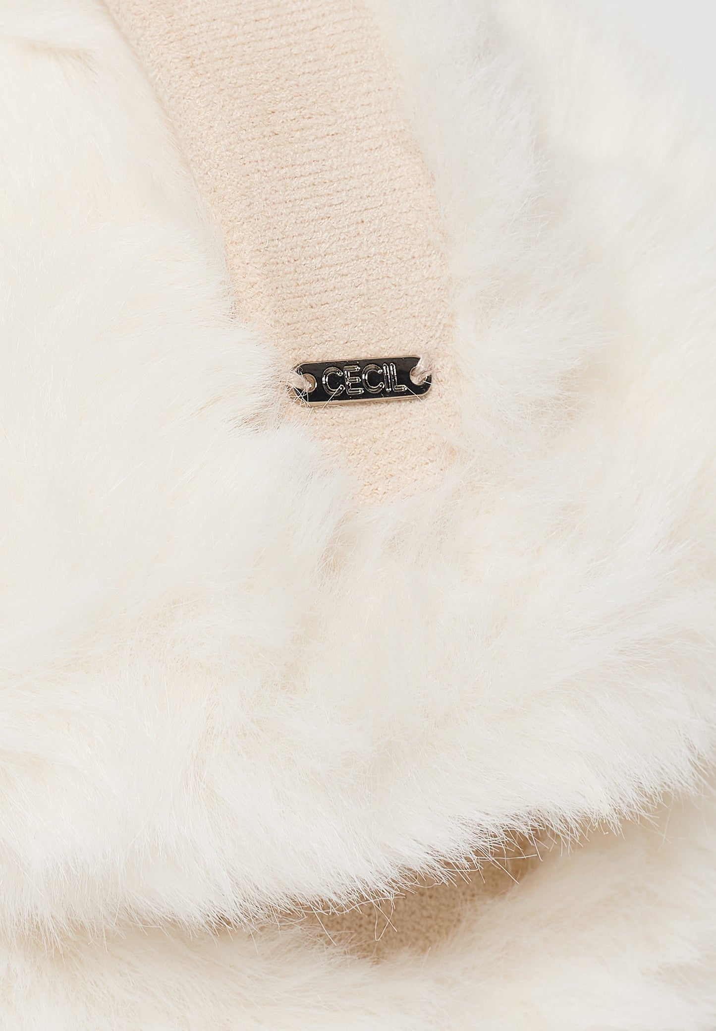 CECIL Ears Muffs - Farbe: teddy vanilla white