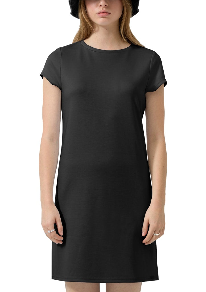 QS - Jerseykleid - Farbe: Schwarz