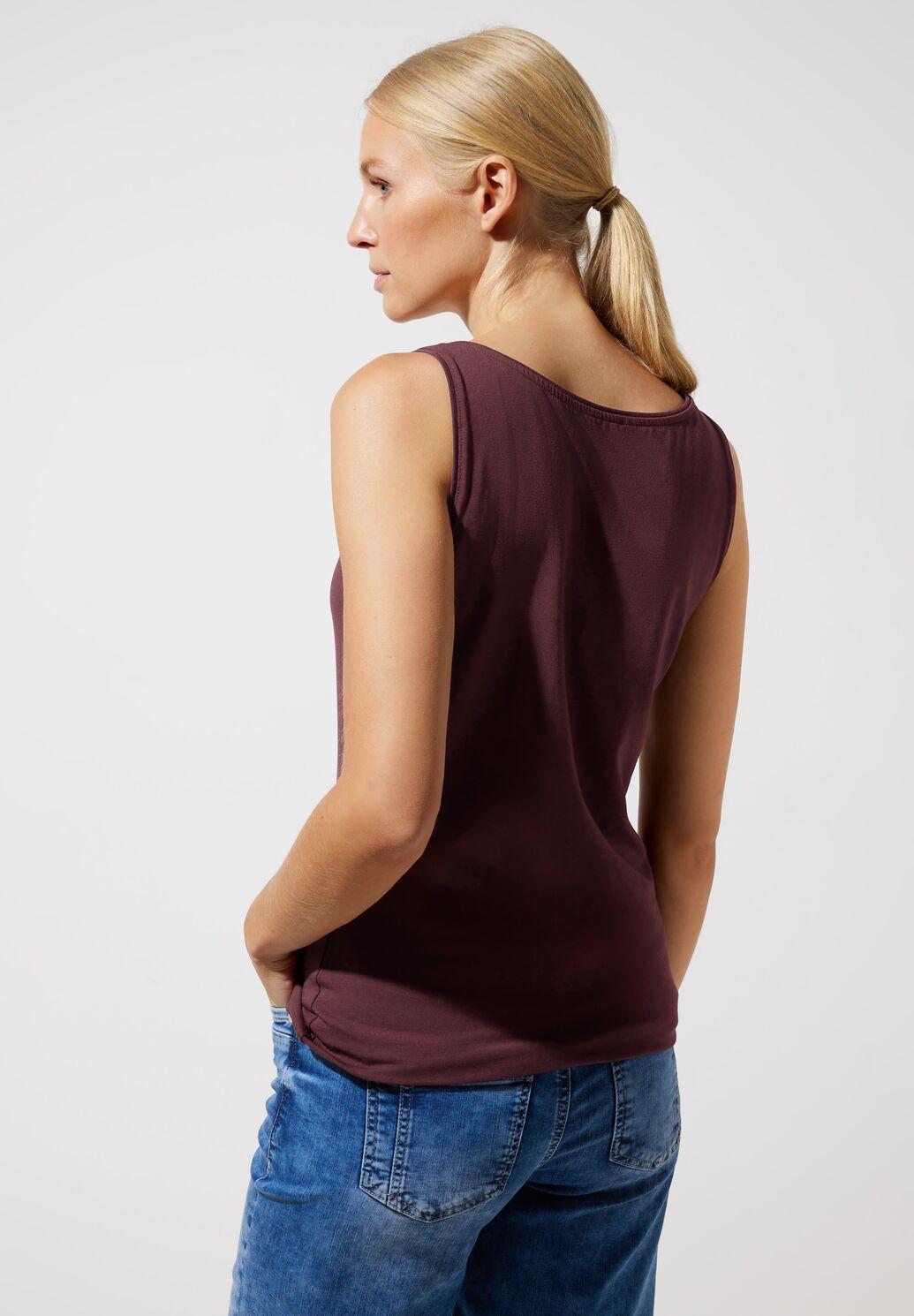 Street One - Top in Farbe purple brown A317511-15177
