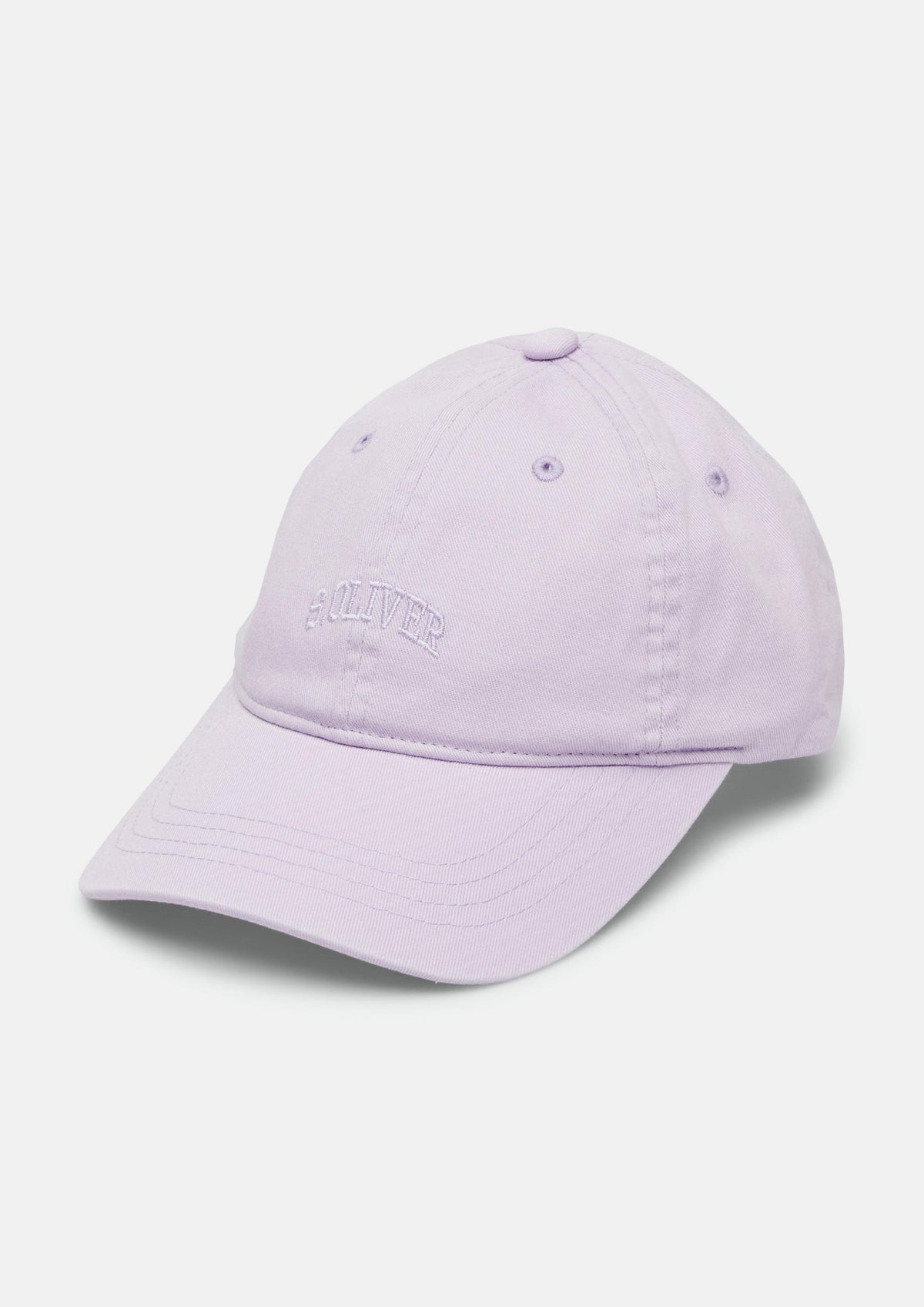 s.Oliver - Cap mit Logo-Detail - Farbe: Flieder