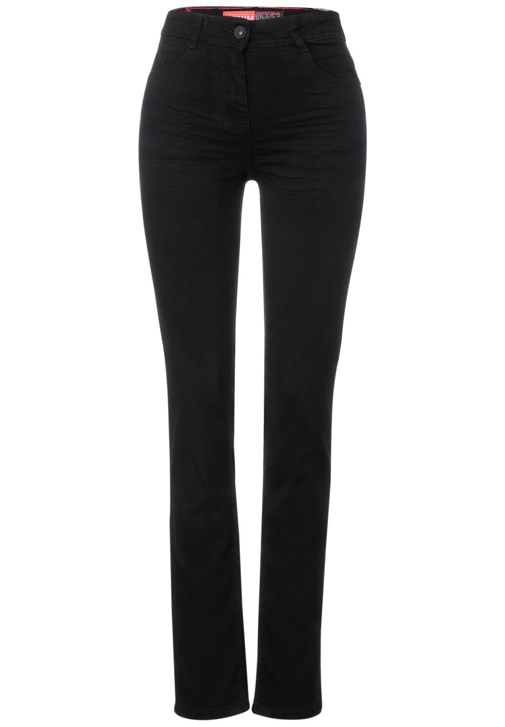 CECIL - Jeans Hose im Style TORONTO schwarz B376535-10001