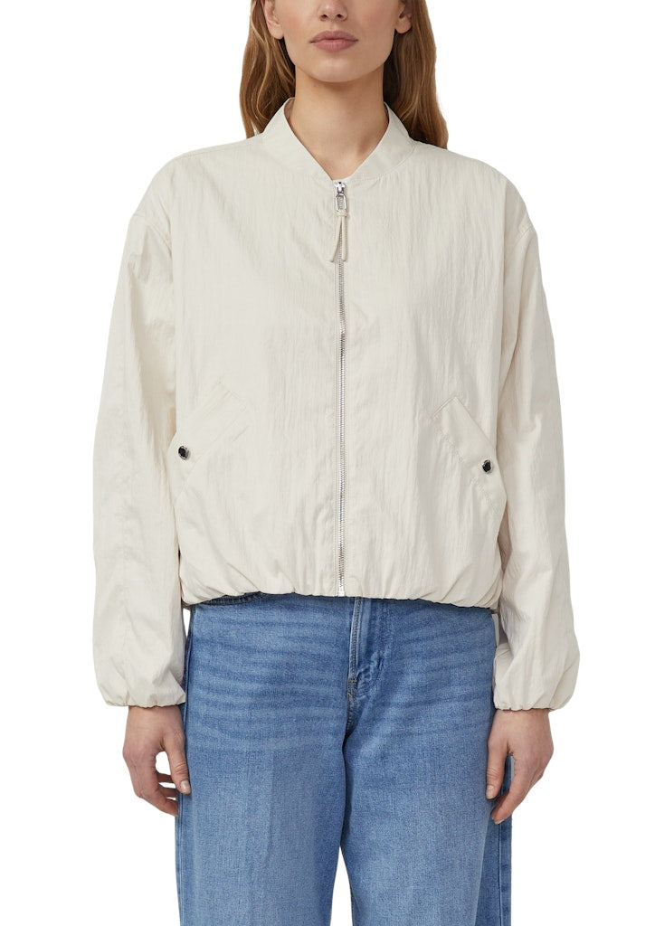 s.Oliver - Weicher Blouson in Strukturoptik - Farbe: Helles Beige