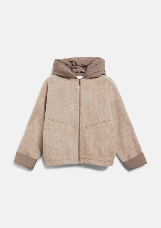 s.Oliver - Outdoor-Jacke mit Kapuze - Farbe: Braun braun