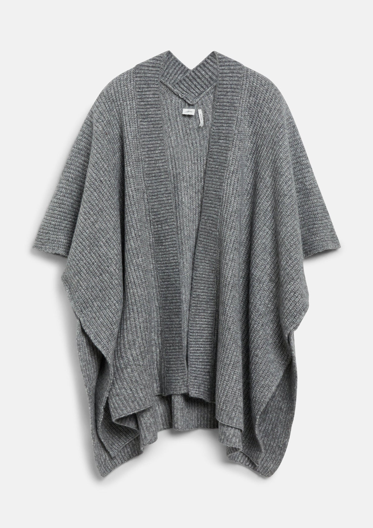 s.Oliver - Poncho mit kuscheliger Innenseite - Farbe: Grau grau