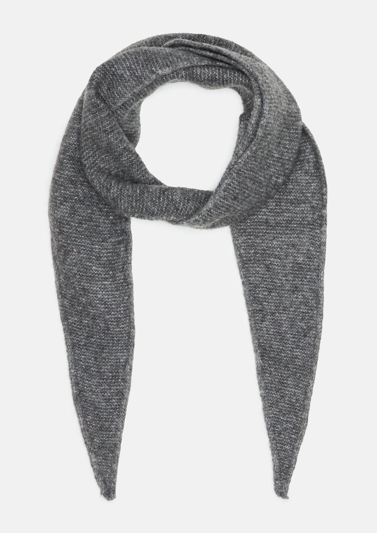 s.Oliver - Strick-Tuch - Farbe: Grau grau