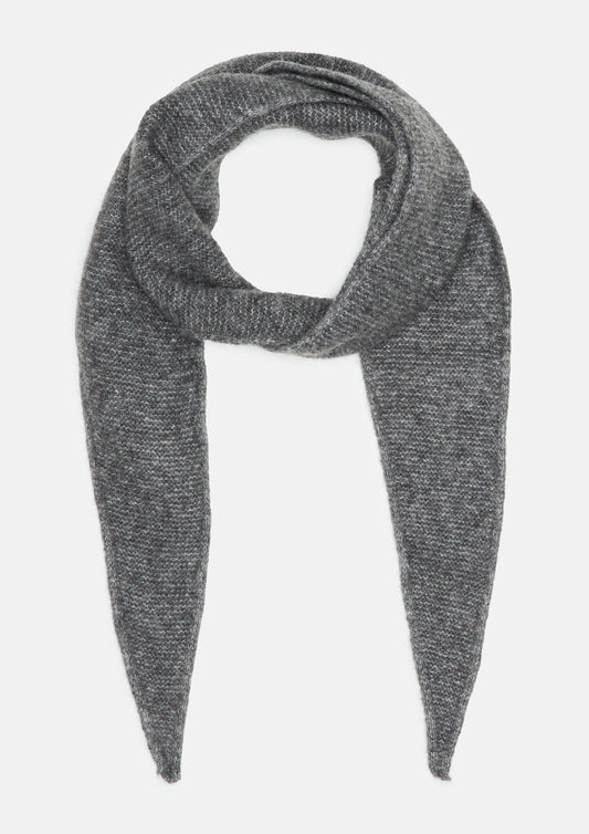 s.Oliver - Strick-Tuch - Farbe: Grau grau