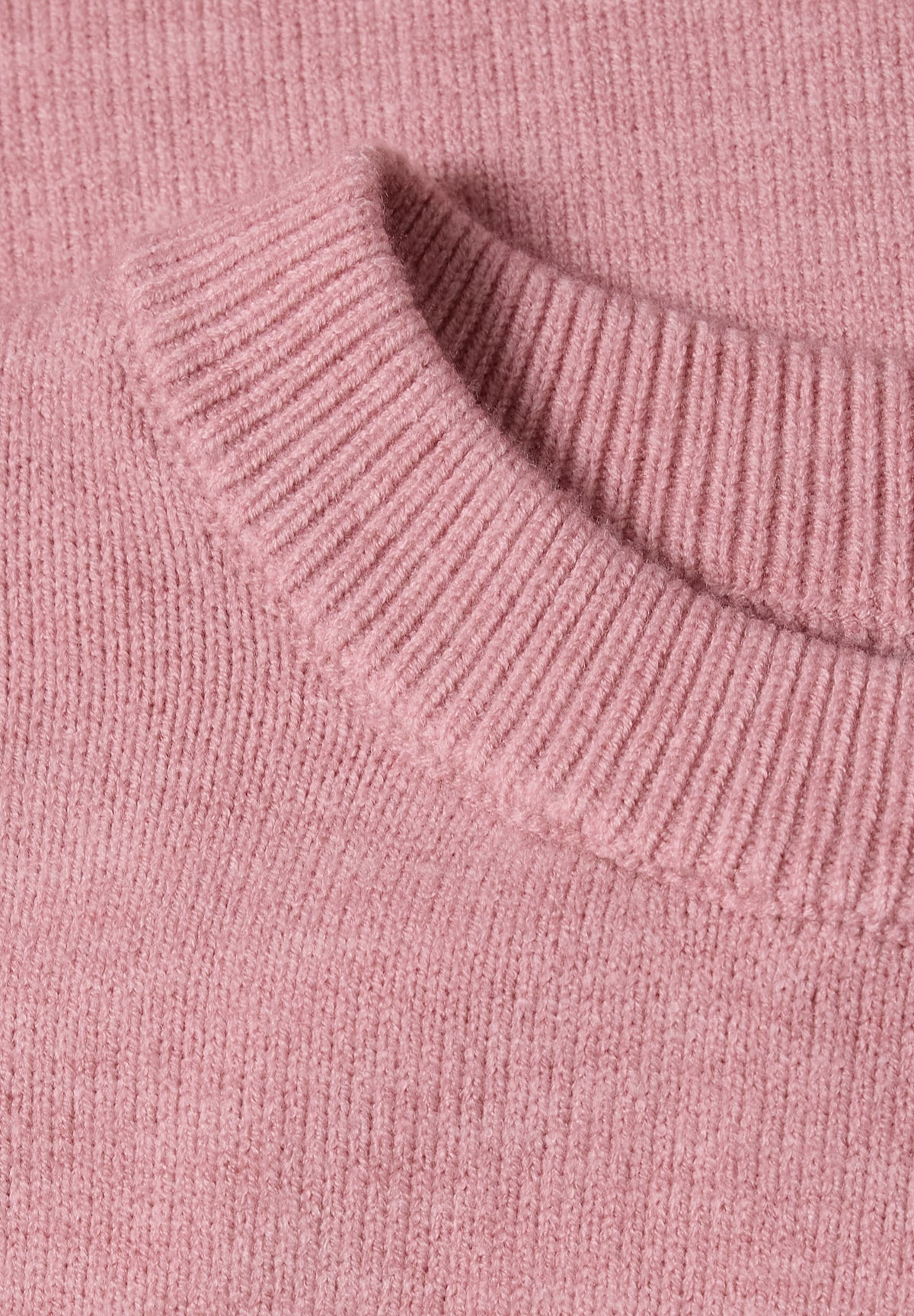Street One Damen 3/4-Arm Pullover mit Rundhals - Altrosa meliert vintage blush mel.