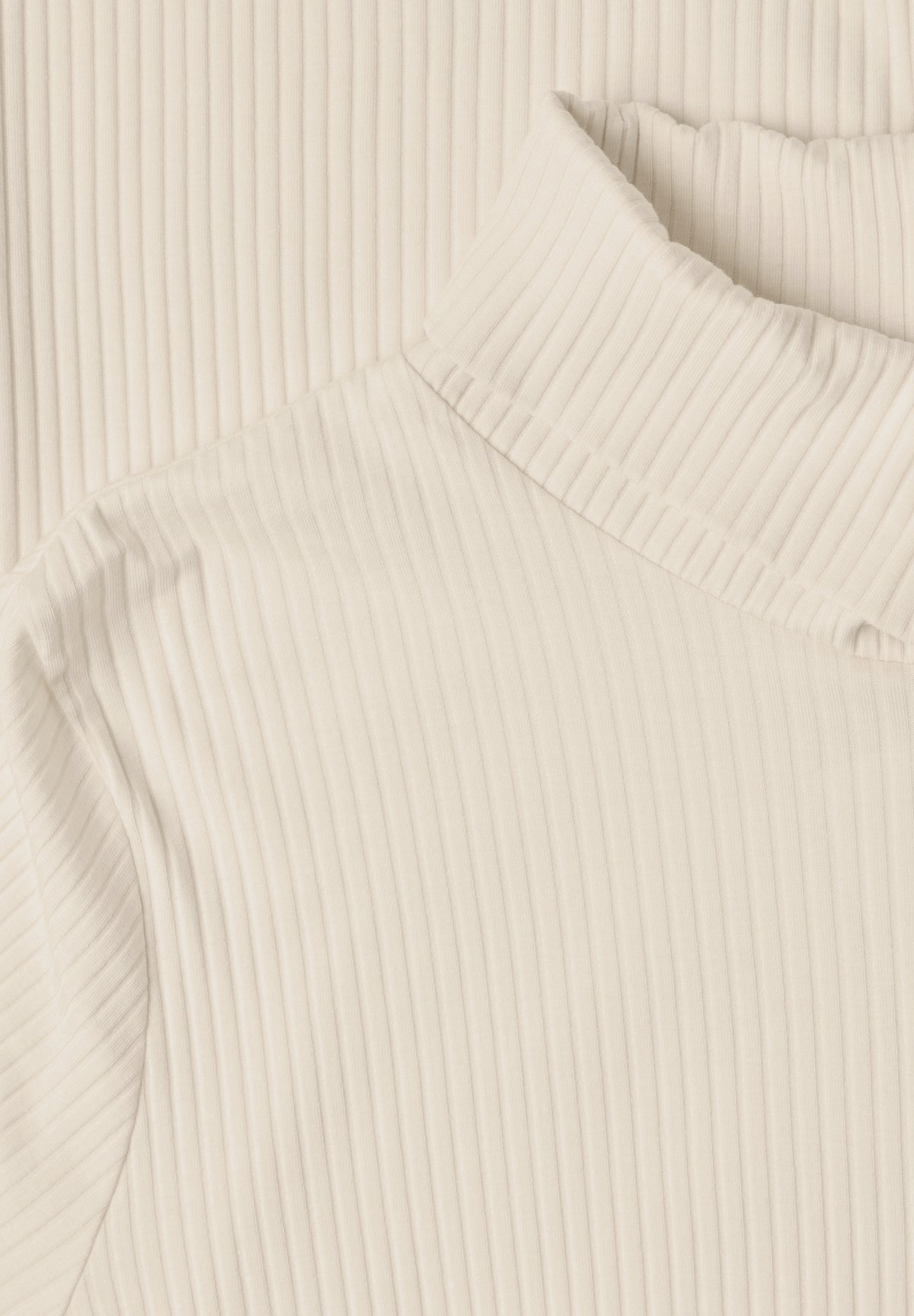 Street One Damen Basic Rollkragenshirt - Beige pure beige
