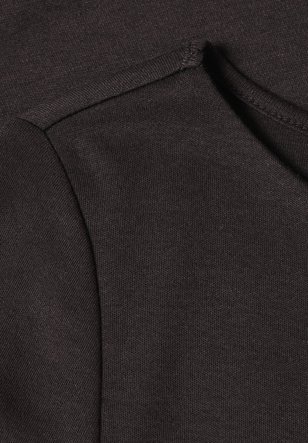 Street One Damen Basic Shirt mit U-Boot-Ausschnitt - Dunkelbraun black coffee