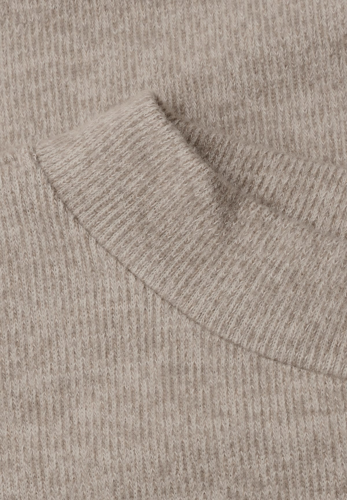 Street One Damen Langarmshirt mit Spitzenborte - Bernstein meliert sanded amber mel.