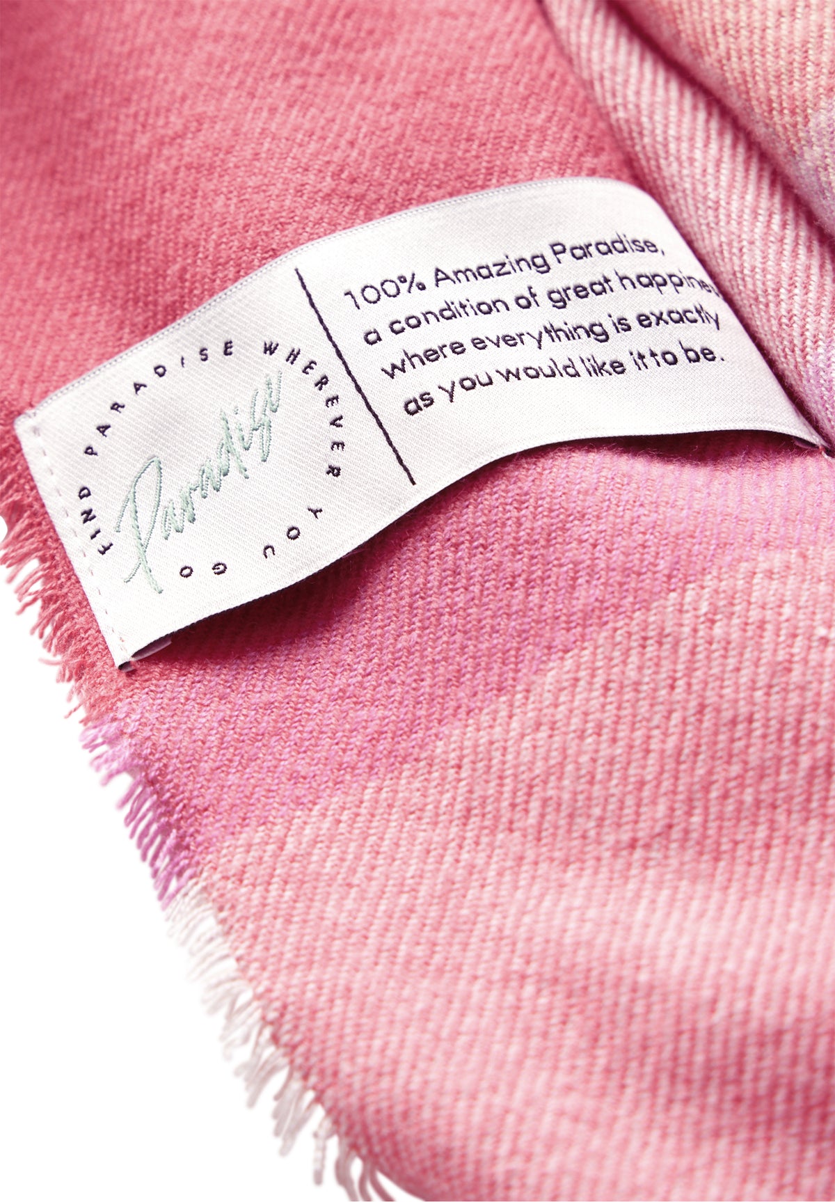 Street One Damen Kuscheliger Madras Schal - Korallrosa coral Pink
