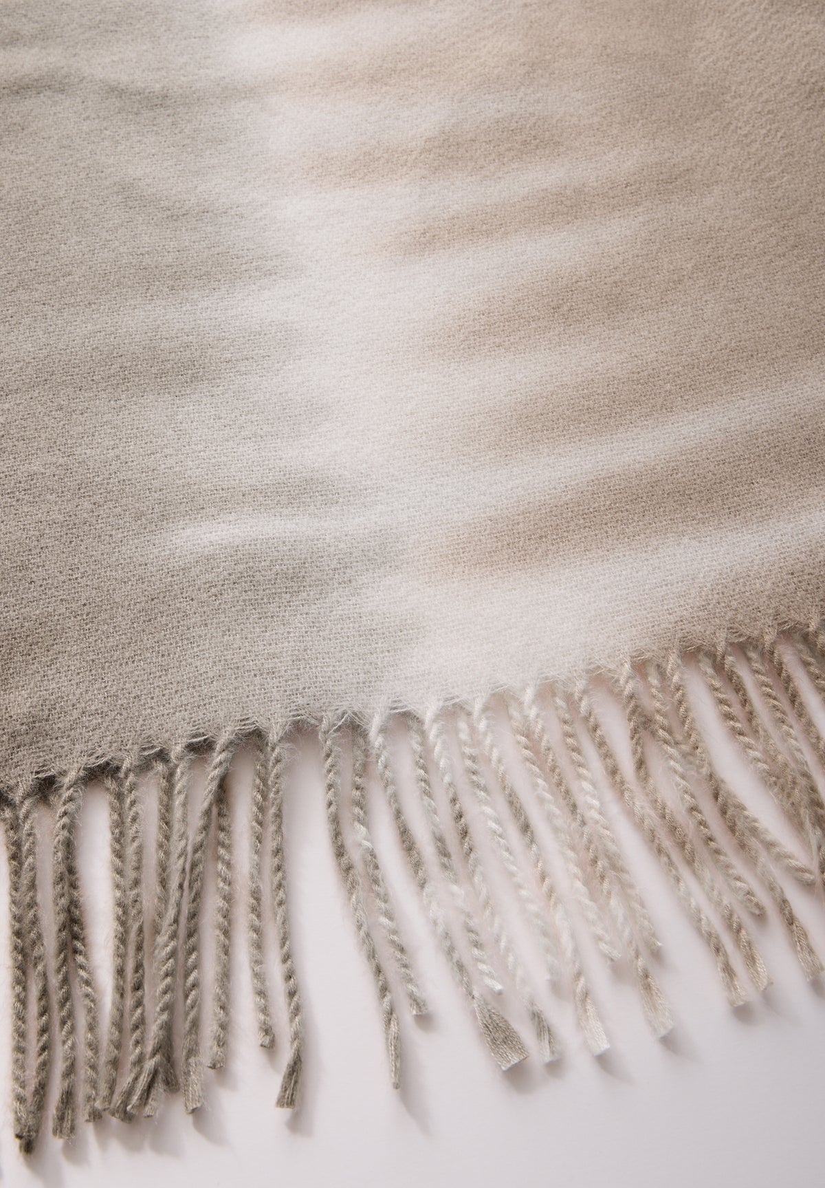 Street One Damen Kuscheliger Dip Dye Schal - Sandbeige honey sand