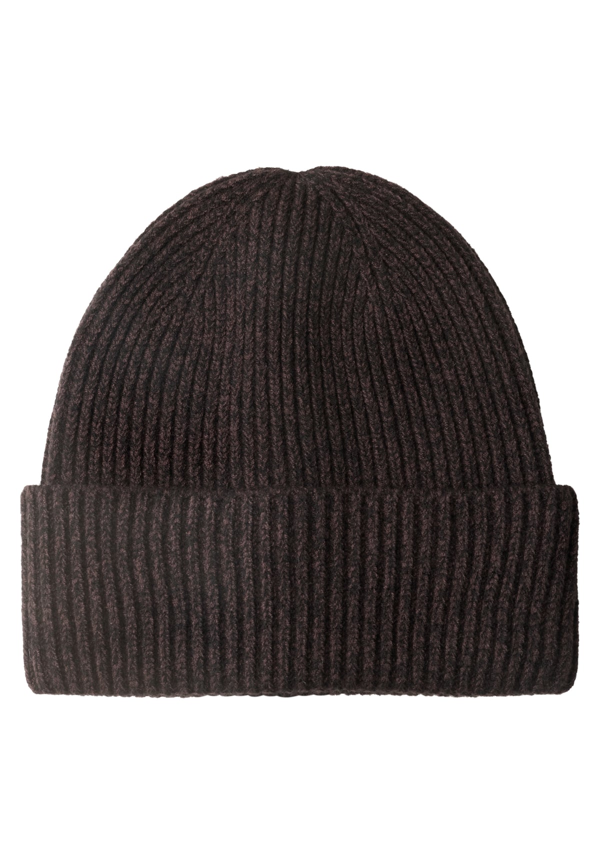 Street One Damen Beanie in Melange-Optik - Schwarz Black
