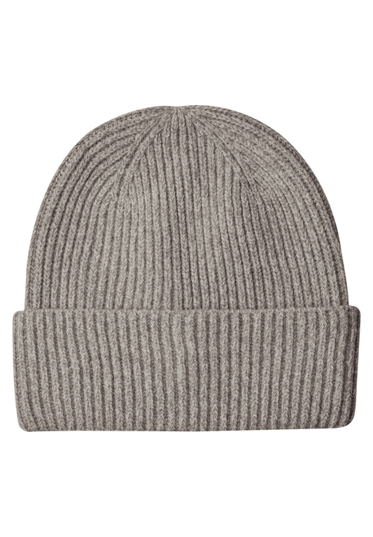 Street One Damen Beanie in Melange-Optik - Mokkabraun Muddy Mocha