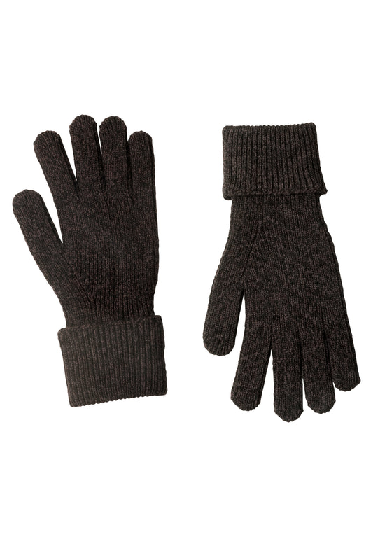 Street One Damen Handschuhe in Melange-Optik - Schwarz Black